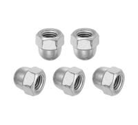 sourcing map 5 Pcs M14x2mm Acorn Cap Nuts, 316 Stainless Steel Metric Hex Cap Dome Head Hardware Nuts, Bright Finish for Light Fixtures, Machine, DIY Projects