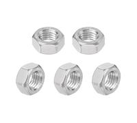 sourcing map 5 Pcs M14x2mm Hex Nuts, 316 Stainless Steel Metric Coarse Thread Hexagonal Hardware Nuts Fasteners for Electronic, Machine, DIY