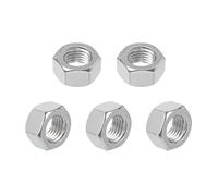 sourcing map 5 Pcs M16x2mm Hex Nuts, 316 Stainless Steel Metric Coarse Thread Hexagonal Hardware Nuts Fasteners for Electronic, Machine, DIY