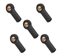 sourcing map 5 Pcs M3 3.0xL20mm Lever Steering Linkage Tie Rod End Ball Head End Without Screws and Nut for RC Robot