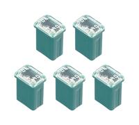 sourcing map 5 Pcs Micro Cartridge Fuses 40A 32V Slow-Blow Automotive Fuse Kit for Car Electrical Protection