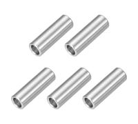 sourcing map 5 Pcs Stainless Steel Spacers, 8mm ID x 12mm OD x 40mmL 304 Stainless Steel Bushing Screw Standoff Unthreaded Round Spacer for 5/16" or M8 Screws Bolts Nuts