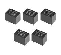 sourcing map 5 Pcs TL-4100-C-5V DC 5V Coil SPDT 6 Pin PCB Electromagnetic Power Relay NO+NC