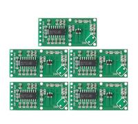 sourcing map 5 Pcs Ultrasonic Module Distance Sensor RCWL-0516 High Precision Distance Measuring Transducer Ultrasonic Ranging Sensor, Green