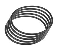 sourcing map 5 Pcs Universal Sewing Machine Motor Stretch Belt 377mm 15" Perimeter, 3/16" (5mm) Belt Thick for Sewing Machine Motor Seal Repair