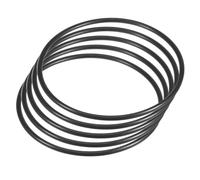 sourcing map 5 Pcs Universal Sewing Machine Motor Stretch Belt 408mm 16" Perimeter, 3/16" (5mm) Belt Thick for Sewing Machine Motor Seal Repair