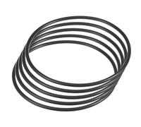 sourcing map 5 Pcs Universal Sewing Machine Motor Stretch Belt 440mm 17" Perimeter, 3/16" (5mm) Belt Thick for Sewing Machine Motor Seal Repair