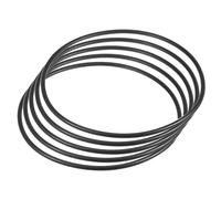 sourcing map 5 Pcs Universal Sewing Machine Motor Stretch Belt 534mm 21" Perimeter, 3/16" (5mm) Belt Thick for Sewing Machine Motor Seal Repair