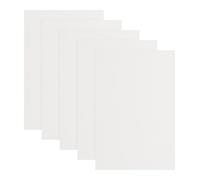 sourcing map 5 Pcs White EVA A4 Foam Sheets Crafts, 12 x 8 Inch Foam Paper for DIY Crafts Project Classroom Scrapbook Art Cards Home Office Decoration (2mm Thick)