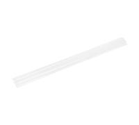 sourcing map 5 Pcs White Plastic Welding Rods 9.5mm x 250mm HDPE Flat Ribbon Plastic Welding Strip for Repairing Water Tanks Forklift Pallets Trash Cans Transfer Troughs(0.4inch x 10inch)