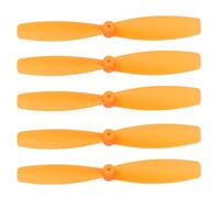 sourcing map 5 Set 55mm/2 Inch Mini Propellers, Special Props Central axis 1MM for RC Aircraft Lightweight Drones Mini Quadcopter Accessories, Orange
