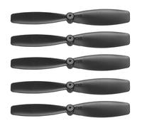 sourcing map 5 Set 55mm/2 Inch Mini Propellers, Special Props Central axis 1MM for RC Aircraft Lightweight Drones Mini Quadcopter Accessories, Black