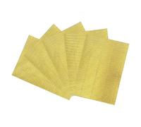 sourcing map 5 Sheets A4 Gold Metallic Corrugated Cardboard Paper,8.3 inch x 11.7 inch Shiny Corrugated Paper for DIY Art Crafts, Scrapbooking, Gift Box