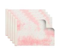 sourcing map 5 Sheets Gift Wrapping Paper, 22.8" x 15.7" Double Layer Stone Wrinkled Textured Paper Floral Bouquet Arrangement Supplies for Flower Packaging Wedding Gift Wrap, Pink