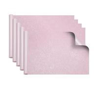 sourcing map 5 Sheets Gift Wrapping Paper, 22.8" x 17.3" Double Layer Stone Wrinkled Textured Paper Floral Bouquet Arrangement Supplies for Flower Packaging Wedding Gift Wrap, Pearl Purple