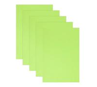 sourcing map 5 Sheets Light Green Shiny Foam Sheets, 8 Inch x 12 Inch Sparkle EVA Foam Handicraft Sheets EVA Paper for Art Crafts Projects, Scrapbook Gift DIY Card Party Decoration