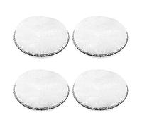 sourcing map 5" Wool Polishing Pad Hook and Loop Buffing Wheel for Orbital Polisher Buffer 4 Pcs