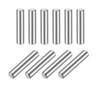 sourcing map 5 x 30mm(Approx 13/64") Dowel Pin 304 Stainless Steel Wood Bunk Bed Dowel Pins Shelf Pegs Support Shelves 10Pcs