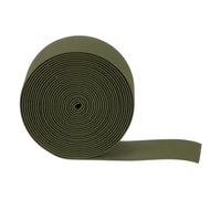 sourcing map 5 Yards Sewing Elastic Bands 2 Inch 50mm Width Flat Knit Stretch Elastic Cord for DIY Projects Arts and Crafts, Army Green