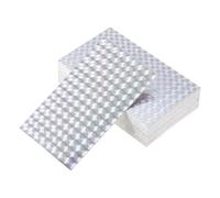 sourcing map 50 Business Card Stock 3.5" x 2" Blank Business Cards for Laser Printer Small Message Card Graffiti Scrapbooking DIY Thanks Cards, Small Square Color