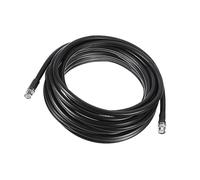 sourcing map 50 Ohm BNC Male to BNC Male Coaxial Cable RG8 10.5M/34.4ft 10mm Low Loss for Analyzer, Antenna, Oscilloscope, RF Radio, Spectrum