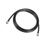 sourcing map 50 Ohm UHF Male to UHF Male Coaxial Cable RG8 3Meters/9.8ft 10mm Jumper CB Antenna Cable Low Loss for Radios, Antennas, SWR Meter, Analyzer