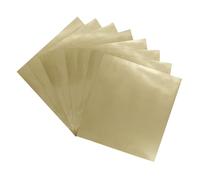 sourcing map 50 Pack Toner Reactive Foil ,Deco Foil Transfer Sheets 8.5"x11" A4 Hot Foil Paper for Laser Printer Scrapbooking Heat Transfer DIY Craft,Golden