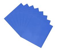 sourcing map 50 Pack Toner Reactive Foil ,Deco Foil Transfer Sheets 8.5"x11" A4 Hot Foil Paper for Laser Printer Scrapbooking Heat Transfer DIY Craft,Deep Blue
