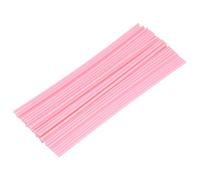 sourcing map 50 Pcs 3D Pen Refills, Low Print Temperature Filament 2.5mm x 15cm PCL Printer Filament Refill Packs, Only Support for 3D Pen, Night Red