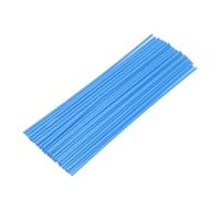 sourcing map 50 Pcs 3D Pen Refills, Low Print Temperature Filament 2.5mm x 15cm PCL Printer Filament Refill Packs, Only Support for 3D Pen, Blue