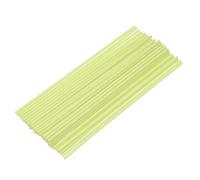 sourcing map 50 Pcs 3D Pen Refills, Low Print Temperature Filament 2.5mm x 15cm PCL Printer Filament Refill Packs, Only Support for 3D Pen, Night Yellow