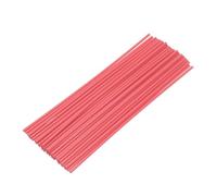 sourcing map 50 Pcs 3D Pen Refills, Low Print Temperature Filament 2.5mm x 15cm PCL Printer Filament Refill Packs, Only Support for 3D Pen, Red