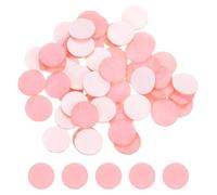 sourcing map 50 Pcs Adhesive Felt Circles, 1/2" Round Non-Woven Felt Pads Stickers Dots Pre Cut for DIY Crafts Sewing Handcraft Costume Holiday Decoration, Pink