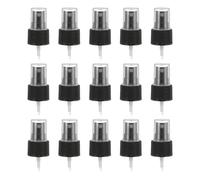 sourcing map 50 Pcs Black Spray Top, 24/410 Fine Mist Sprayer Reusable Replacement Spray Bottle Pump Plastic Top for Cosmetic Perfume and Body Sprays Bottle