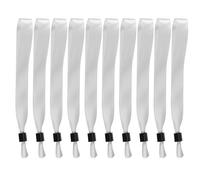 sourcing map 50 Pcs Cloth Event Wristband, Disposable Wrist Bands Event Wristband Bracelets Wrist Strap for Party, Concerts, Activities, Clubs, Festivals Admission, Events, Grey