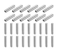 sourcing map 50 Pcs M3-0.5 x 10mm Grub Screws, 304 Stainless Steel Cup Point Allen Head Screws Internal Hex Socket Drive for Bathroom Fixtures Repair Furniture DIY Project