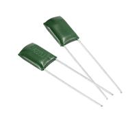 sourcing map 50 Pcs Metallized Polypropylene Film Capacitor, 0.022uF 100V 5% Metallized Polyester Film Capacitor Bulk, Electronic Component Assortment Kit for DIY Circuit Electric Device, Green