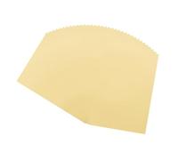 sourcing map 50 Sheet Colored Vellum Paper 5" x 7", 100gsm Translucent Printable Vellum Sheets for Printing Wedding Invitations Inkjet Laser Printer, Gold