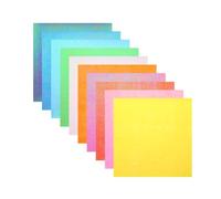 sourcing map 50 Sheet Glitter Origami Paper 3x3 Inch Shiny Sparkly Square Folding Paper 7x7cm Iridescent Paper for DIY Art, Craft Decor, Mixed Colors