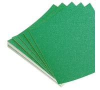 sourcing map 50 Sheet Glitter Origami Paper 6x6 Inch Sparkle Square Folding Sheet 15x15 cm Craft Folding Paper for DIY Craft and Arts, Grass Green