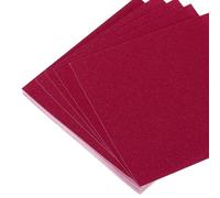 sourcing map 50 Sheet Glitter Origami Paper 6x6 Inch Sparkle Square Folding Sheet 15x15 cm Craft Folding Paper for DIY Craft and Arts, Burgundy Red