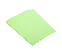 sourcing map 50 Sheet Origami Paper Double Sided Cream Light Green A4 Square Sheet for Art Craft Project, Beginners, Gifts Decor