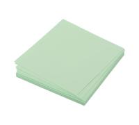 sourcing map 50 Sheet Origami Paper Double Sided Light Green 5 x 5cm 70gsm Square Sheet for Art Craft Project, Beginners, Gifts Decor