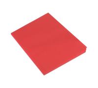 sourcing map 50 Sheet Origami Paper Double Sided Red A5 Square Sheet for Art Craft Project, Beginners, Gifts Decor