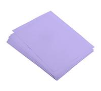 sourcing map 50 Sheets Colored Copy Paper 8 1/2 Inch Printer Paper 80gsm Light Purple for Office Printing, Document Copying, Invitations, Forms, Art Projects