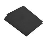 sourcing map 50 Sheets Colored Copy Paper 8.3 Inch Printer Paper 80gsm Black for Office Printing, Document Copying, Invitations, Forms, Art Projects