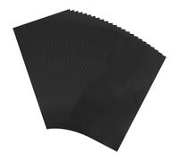 sourcing map 50 Sheets Heat Reactive Foil, 20x29cm Black Foil Transfer Sheets Toner Reactive Foil Transfer Foil Sheets Hot Foil Stamping Paper for Crafts DIY Cardmaking Album Decoration