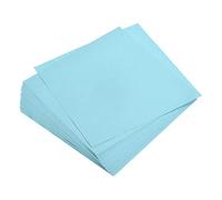 sourcing map 50 Sheets Origami Paper Double Sided Light Blue 15cm x 15cm 70gsm Square Folding Paper Sheet for Art Craft Project, Beginners, Gifts Decor
