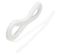 sourcing map 50 Yards Stiff Horsehair Braid 0.6 Inch Wide for Polyester Boning Sewing Wedding Dress Dance Formal Dress Accessories,Light White