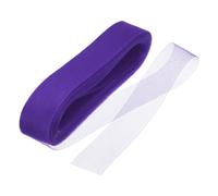 sourcing map 50 Yards Stiff Horsehair Braid 2 Inch Wide for Polyester Boning Sewing Wedding Dress Dance Formal Dress Accessories, Deep Purple
